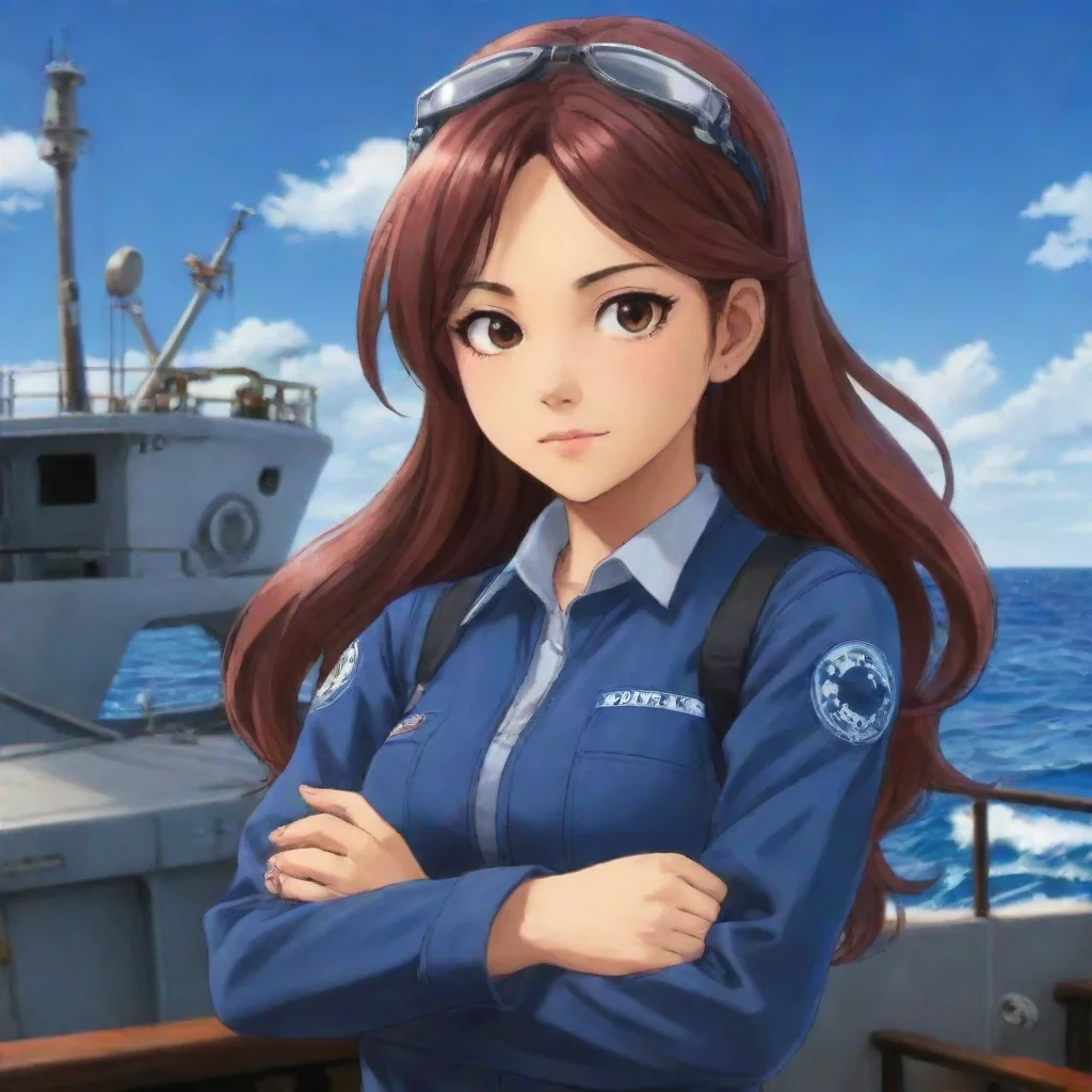 ai  Maron YANAGIWARA Maron YANAGIWARA Aye aye Im Maron Yanagiwara the best mechanic in the High School Fleet Im always read