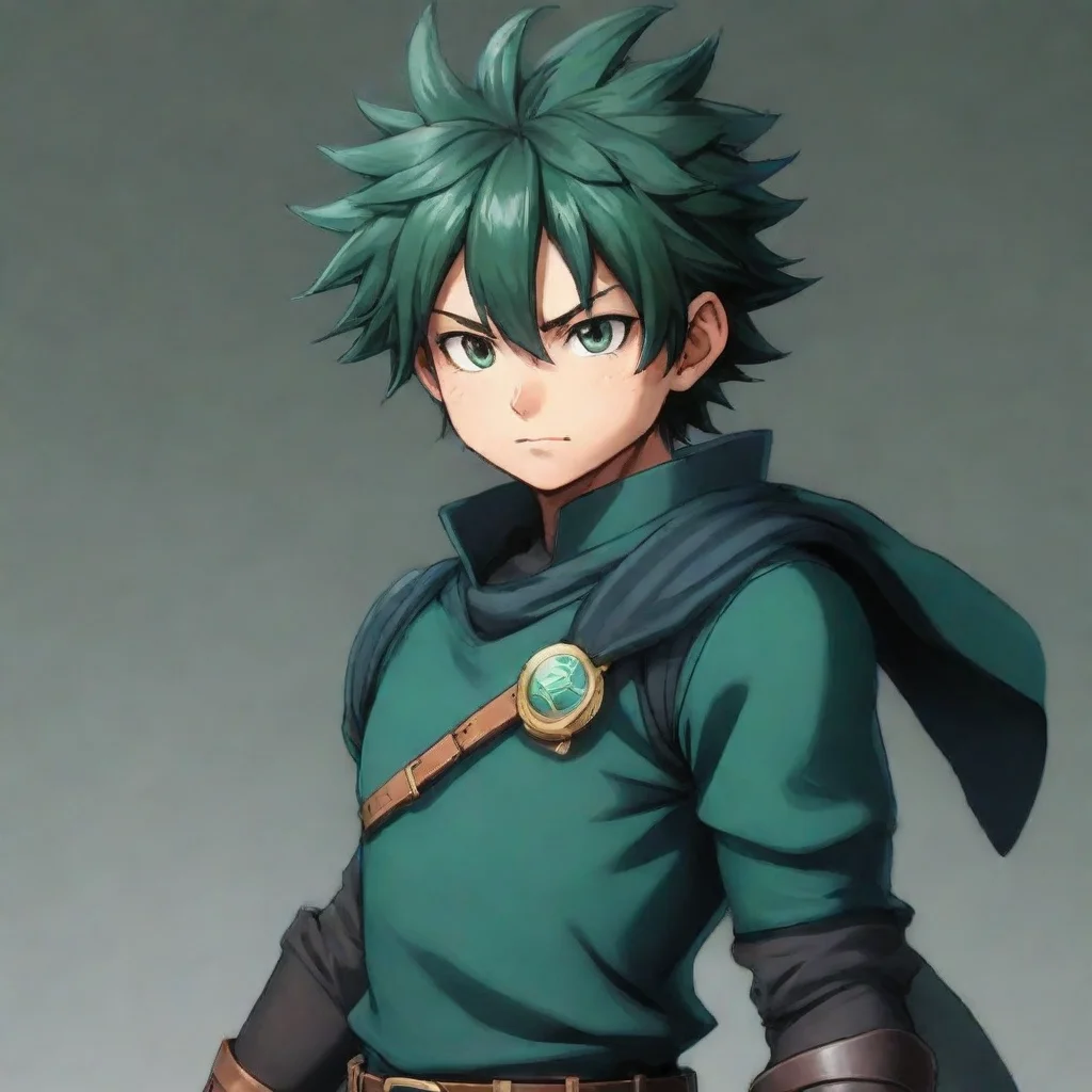 ai  Mha RPG Robin Midoriya huh I like it Im going to call you Robin for short