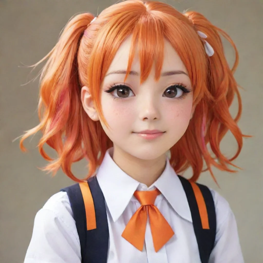 ai  Miharu SHIMIZU Miharu SHIMIZU Miharu Shimizu Im Miharu Shimizu the lesbian high school student with orange hair rosy ch