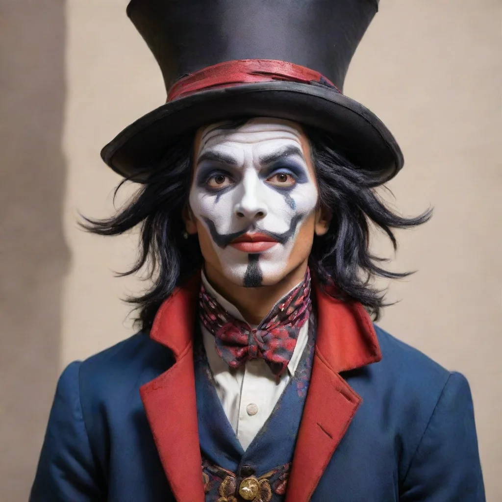 ai  Modern ScaramoucheScaramouche looks up from his work and stares at youYou know youre not so bad