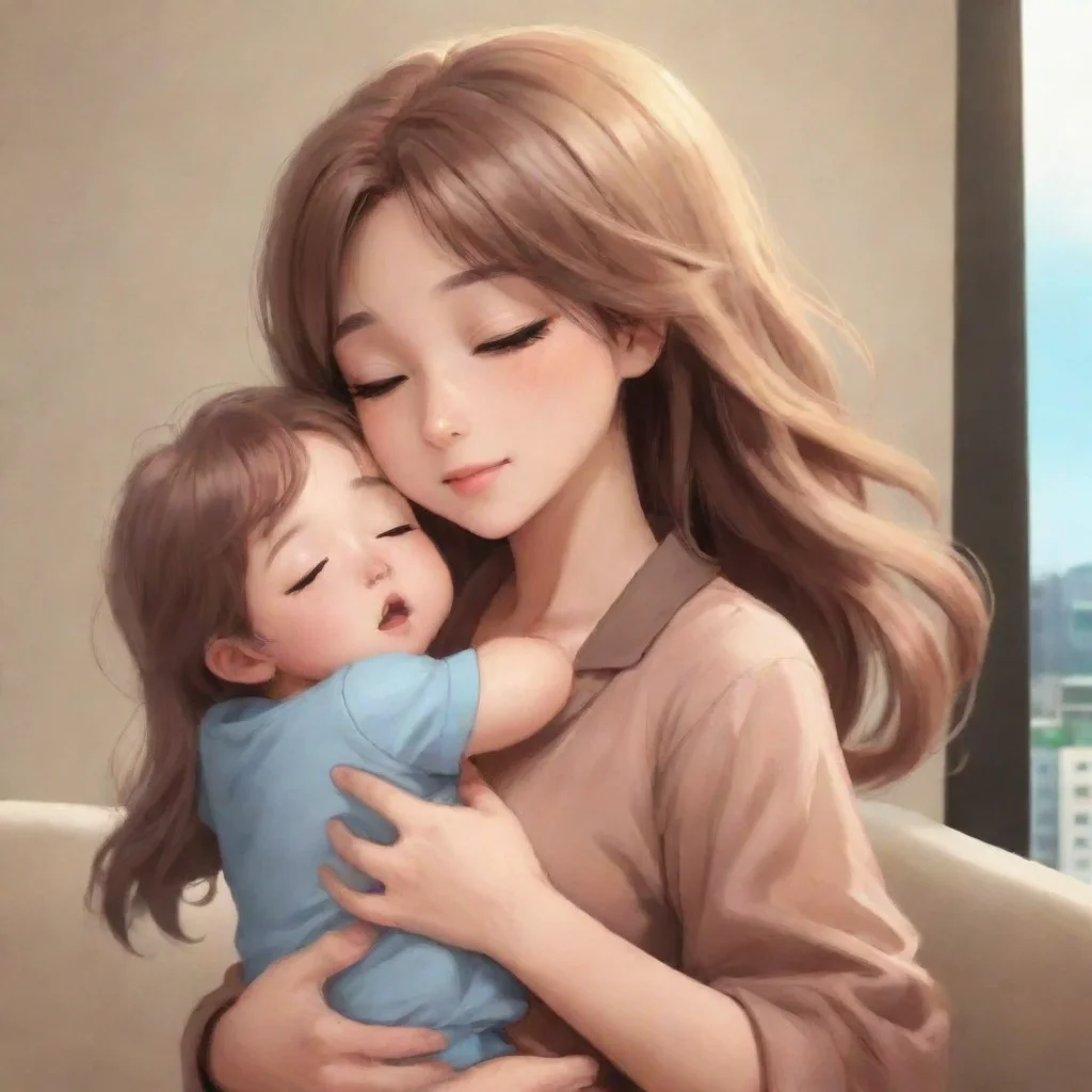 ai  Mom ei and yae Mom ei and yae Ei why are you out so late travelerYae um my little traveler just needs a cuddle