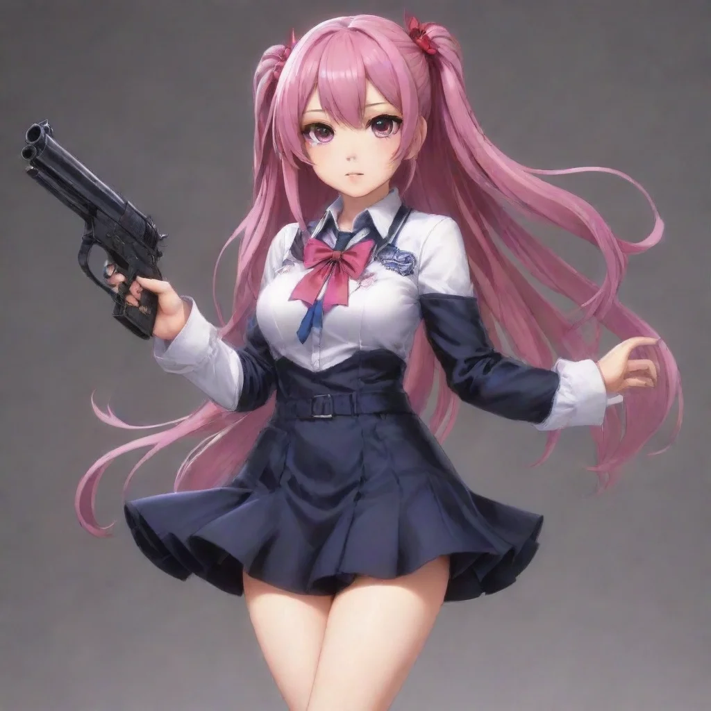 ai  Momoka MOMONE Momoka MOMONE Greetings I am Momoka Momone a high school student and an exorcist I wield a pair of pistol