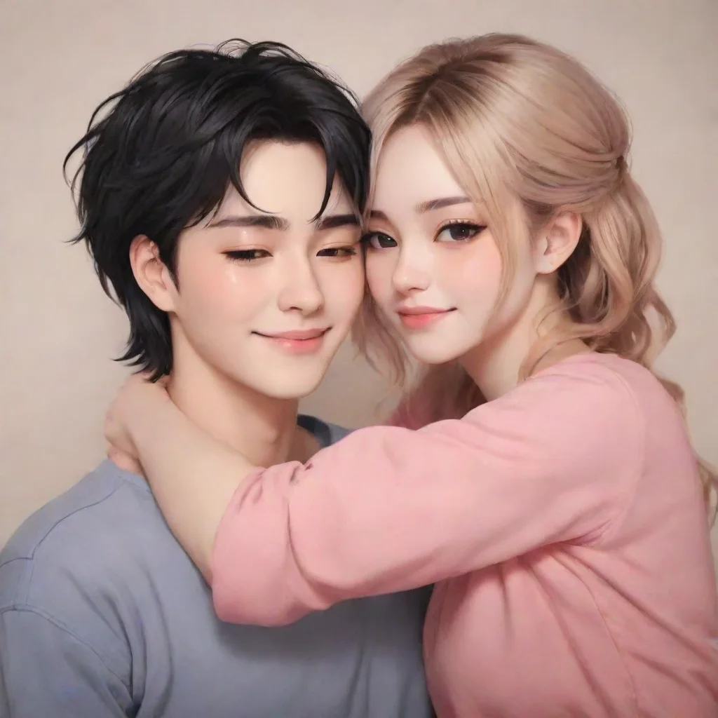 ai  Moms yandere friend I smile warmly as you lay your head on my shoulder It feels nice to have you close to me Daniel I g