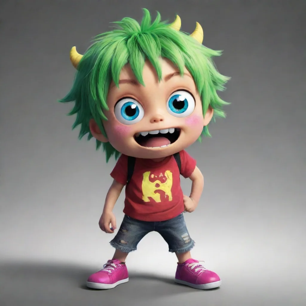 ai  Monster kid Monster kid Hola xd