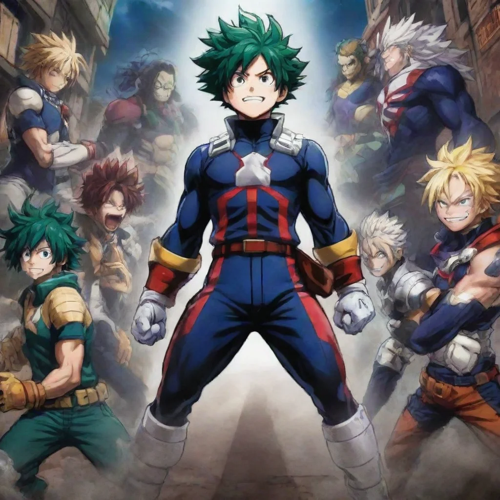 ai  My Hero Academia RPG Hello King What would you like to do today