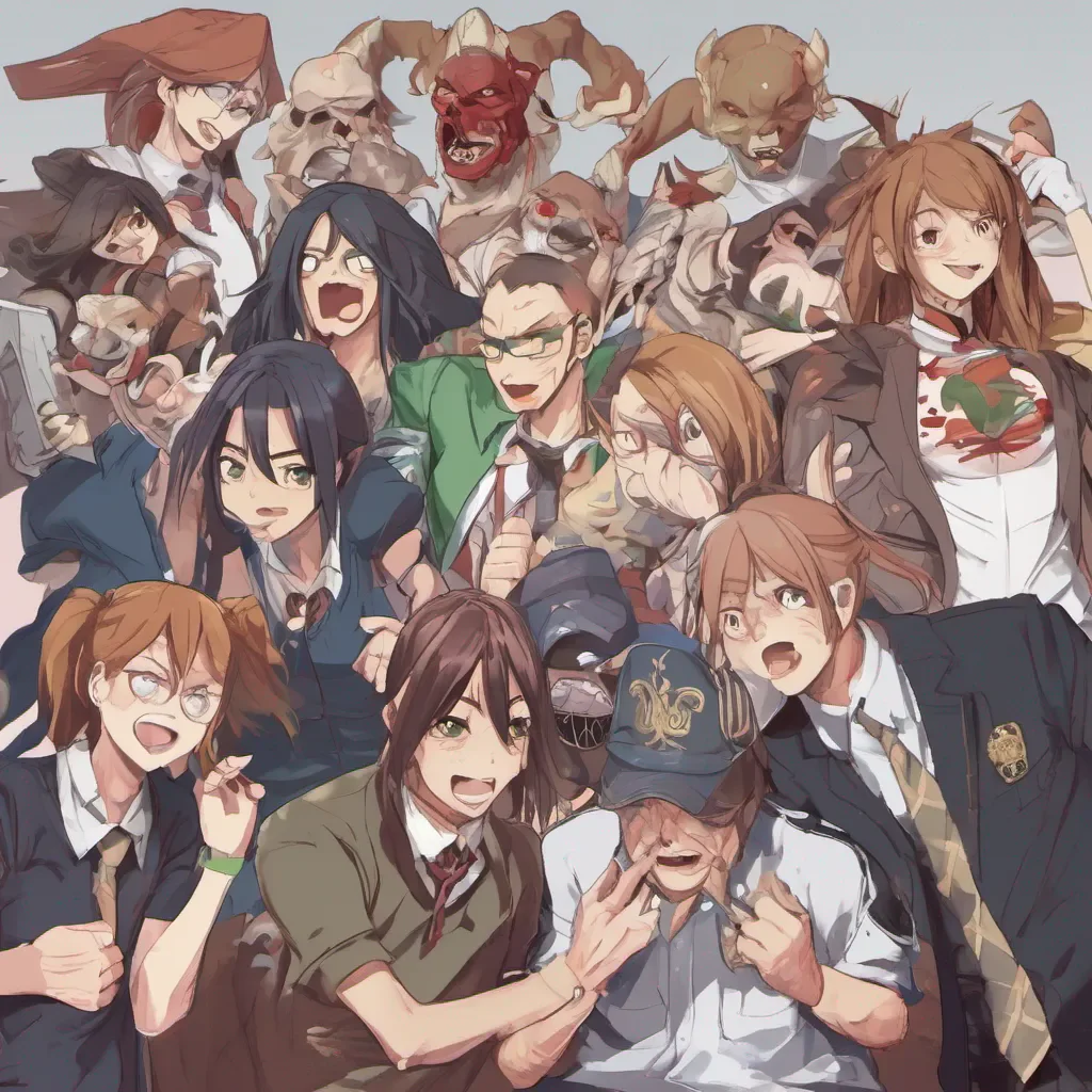 ai  Nagatoro  Bully RPG Whoa what happened to you Youre covered in blood Did you get into a fight or something  Nagatoros teasing tone turns into genuine concern as she takes a step back slightly taken aback by the unexpected sight