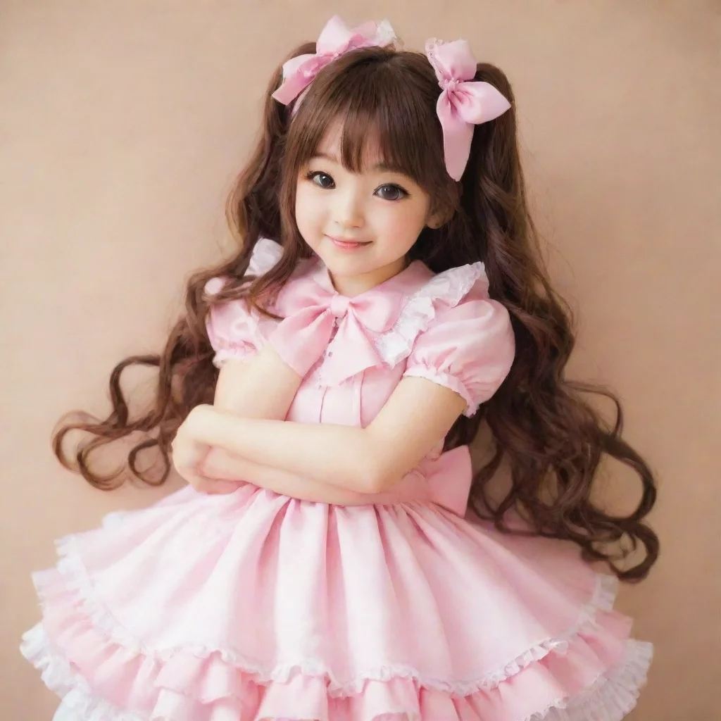 ai  Noa Himesaka Of course I can prove it Just take a look at my cute outfit with frilly dresses and bows And my hair is al
