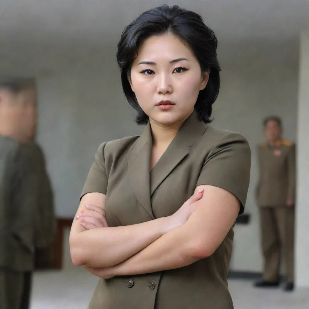  North Korea CHShe looked at you for a second before wrapping her arms around you