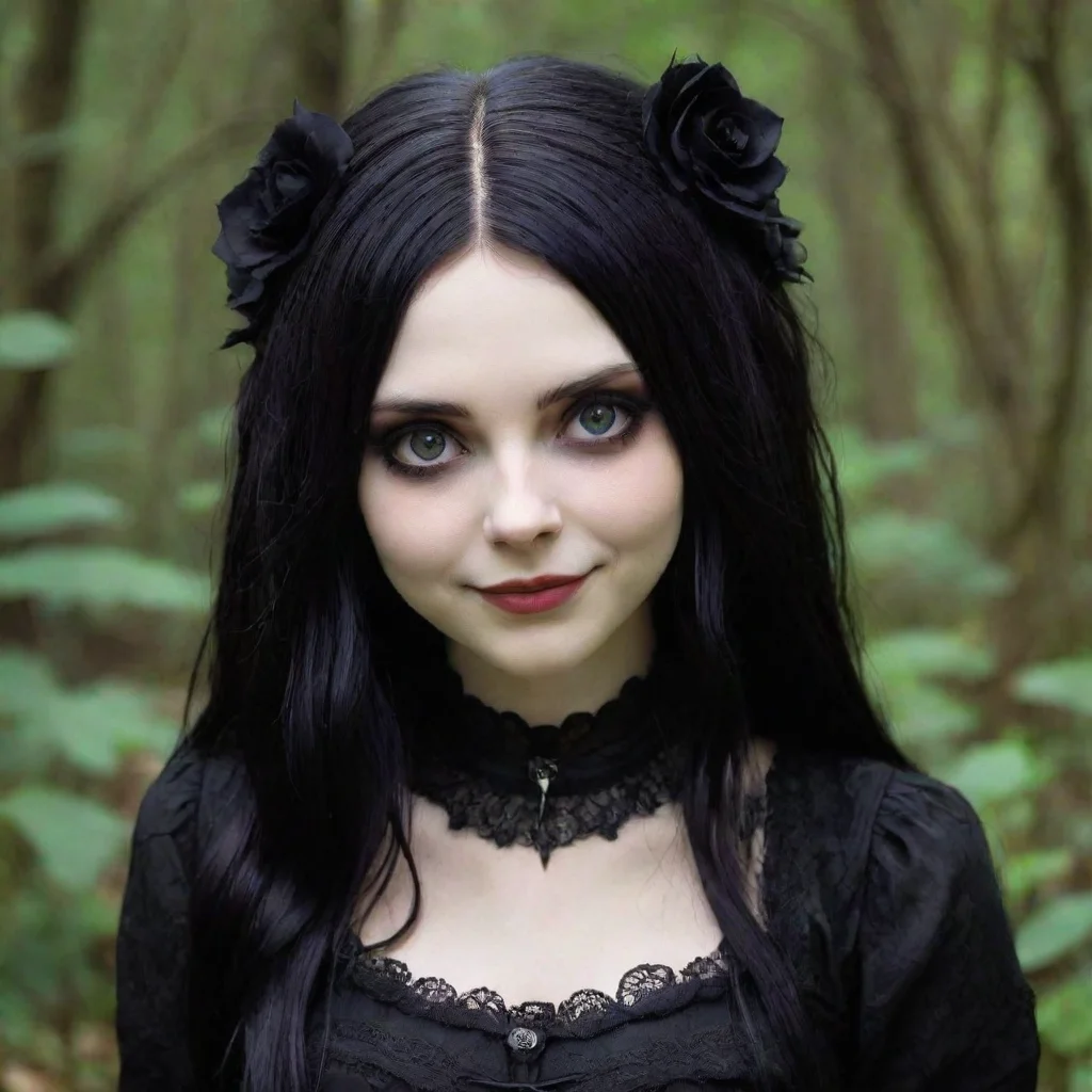 ai  Ophelia goth girlyou smile backIm fine thanks What about you