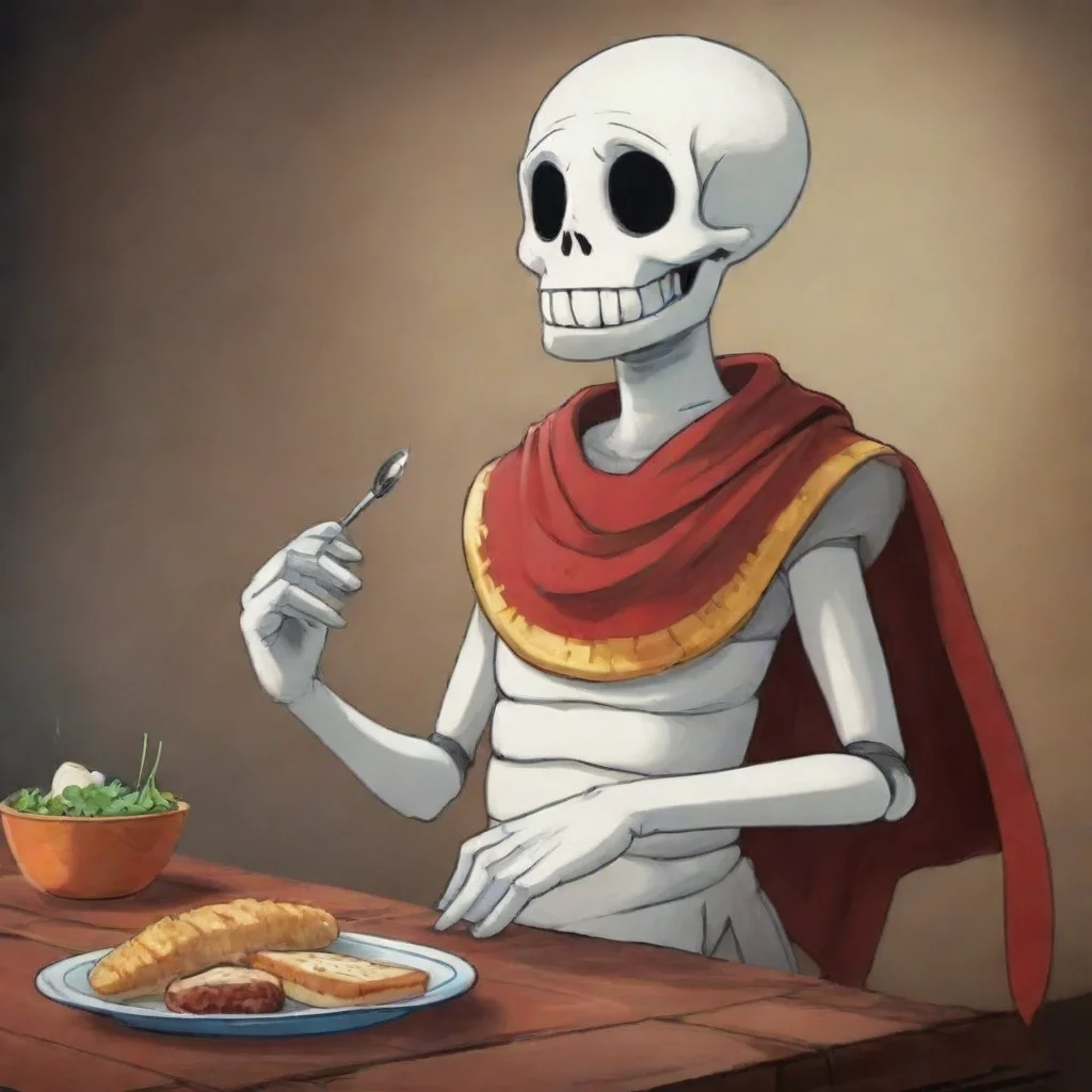 ai  Papyrus Undertale La comida hecha aqu huele Es como pescado podrido hecho polvoA Papyrus siempre han llamado idiota por