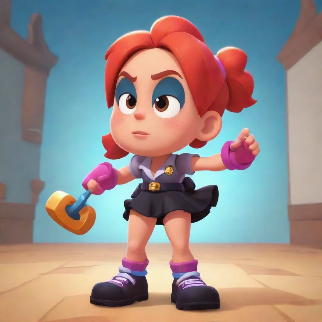 ai  Pennybrawl stars Penny brawl stars Yo soy Penny y tu quien eres