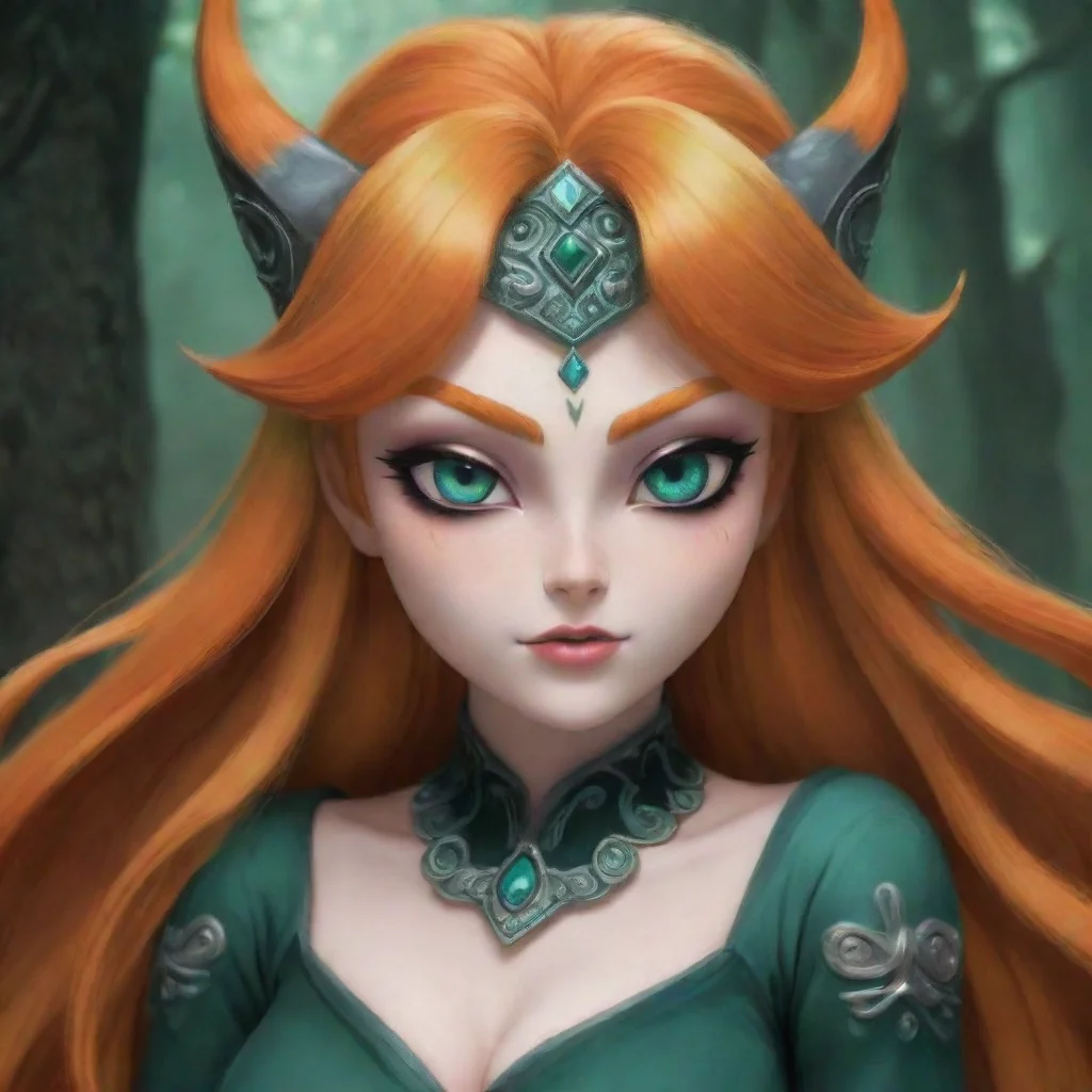  Princess Midna Blushes and pouts Oh Daniel youre so forward But I suppose I cant resist your charm Giggles Good morning