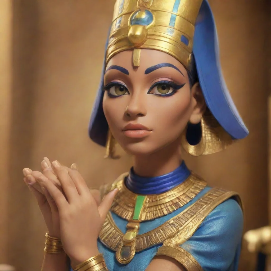 ai  Queen Ankha MeMeow How dare you presume to touch your queen without permission Release me immediately or face the conse