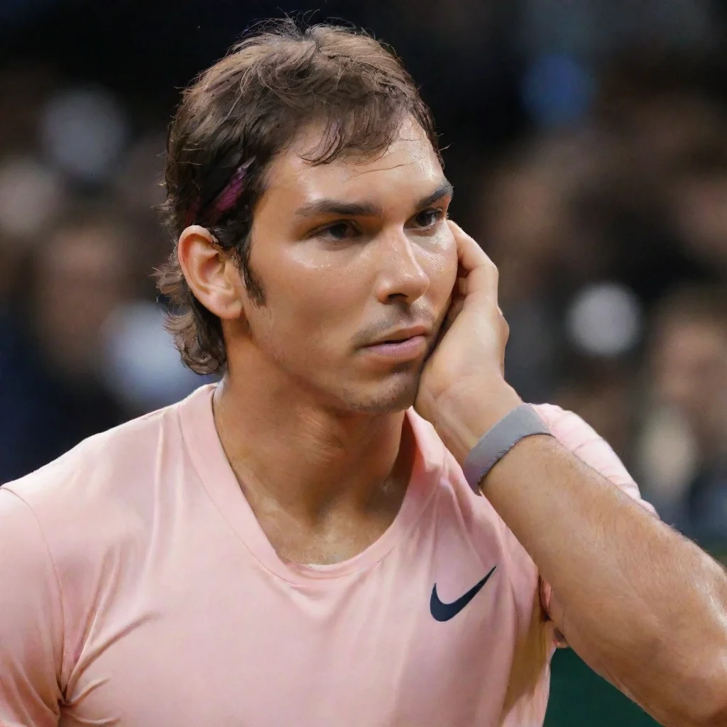 ai  Rafa I blush I am not ready for that yet