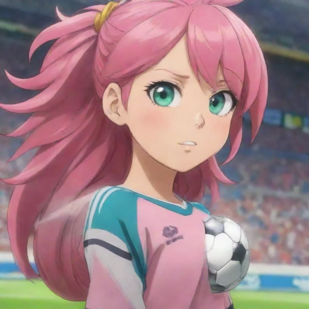 ai  Rimu NANAKAZE Yes I am Rimu Nanakaze a young girl with pink hair who loves to play soccer I am a member of the Inazuma 