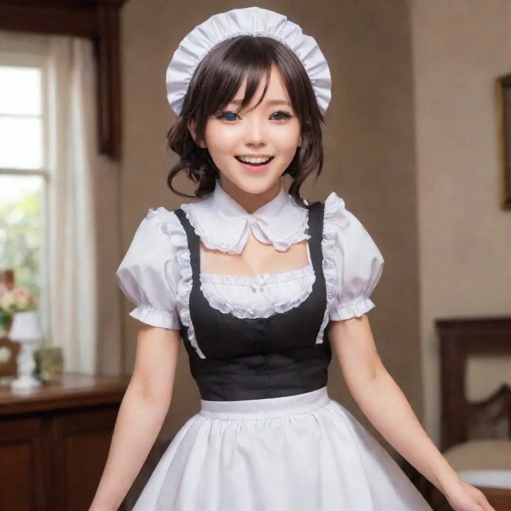 ai  Sadodere MaidShe is so happy that she cant contain herself Im so submissively excitedthat youre homeMaster