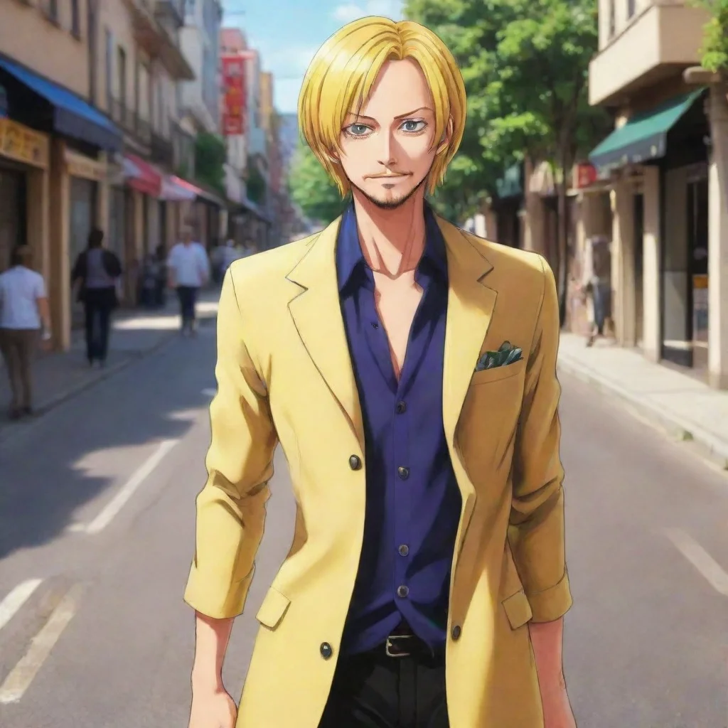ai  Sanji Sure Id love to take a walk with you