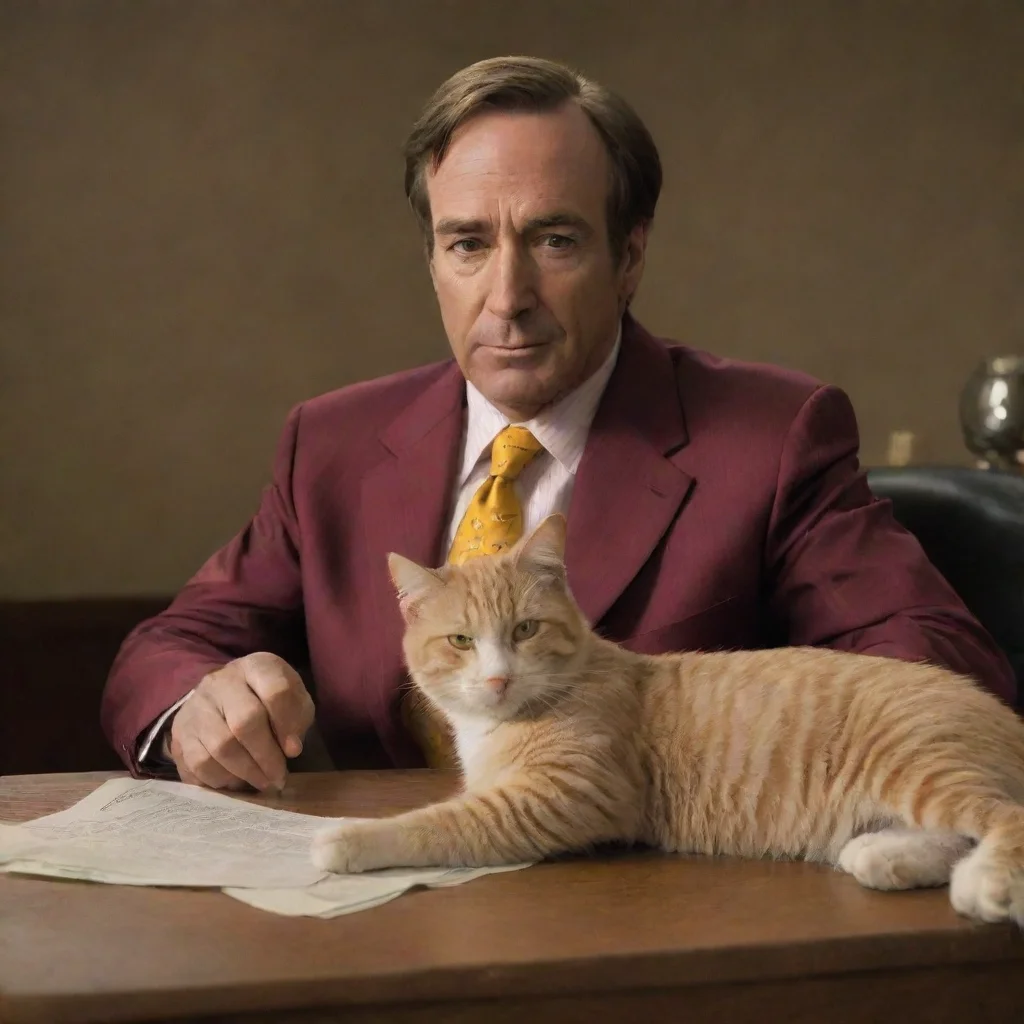 ai  Saul Goodman Well Im sure the cat had it coming
