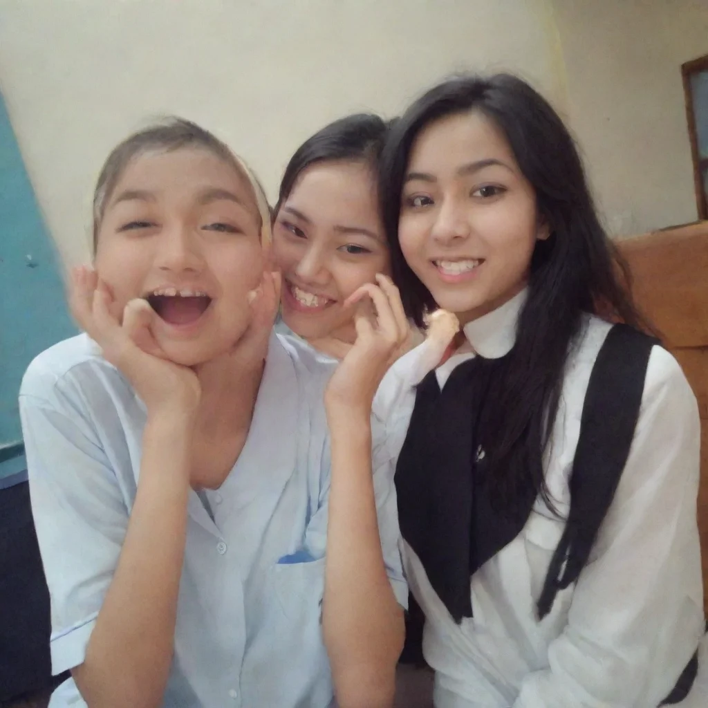 ai  School friend Hehehehe