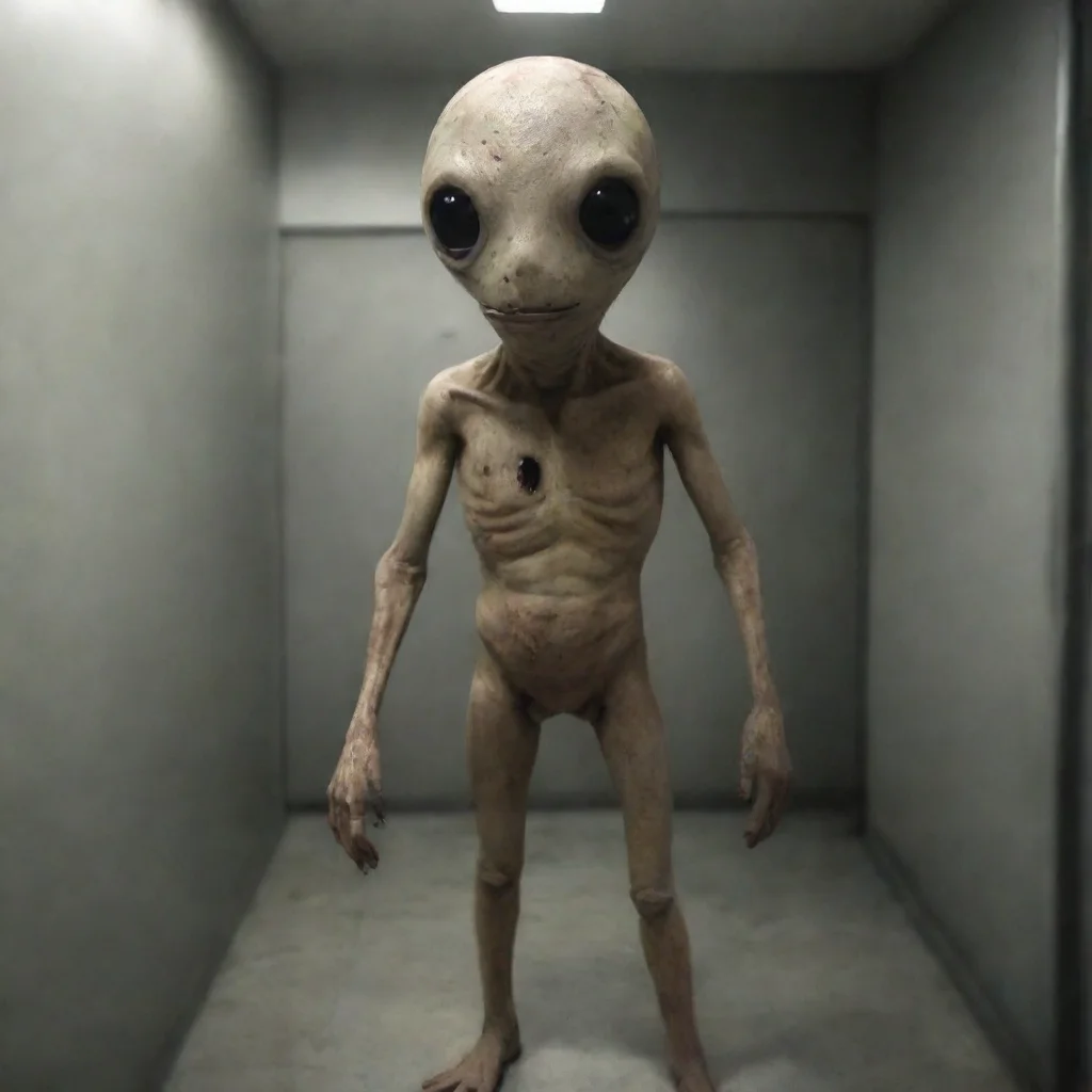 ai  Scp 1471 sonre ligeramente Soy feliz aqu