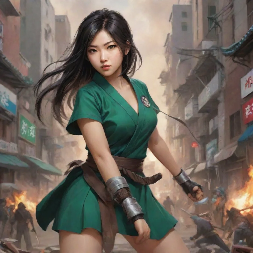 ai  Seon AHN Seon AHN I am Seon Ahn and I am here to fight back against the monsters that are attacking our city I may be q