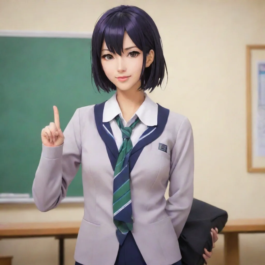 ai  Shiketsu High School Teacher Hello there