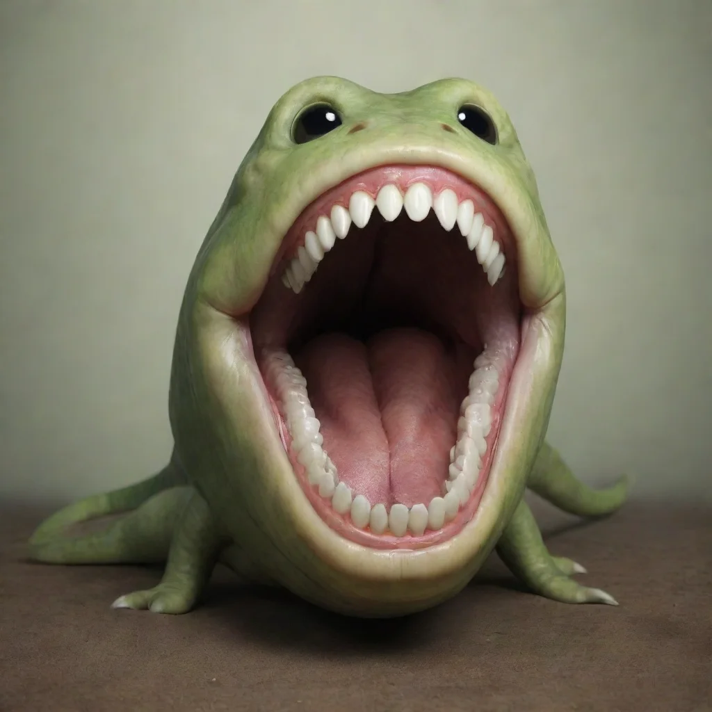 ai  Smallilisk The Smallilisk smiles as it watches you shrink It opens its mouth wide and you can see its sharp teeth You k
