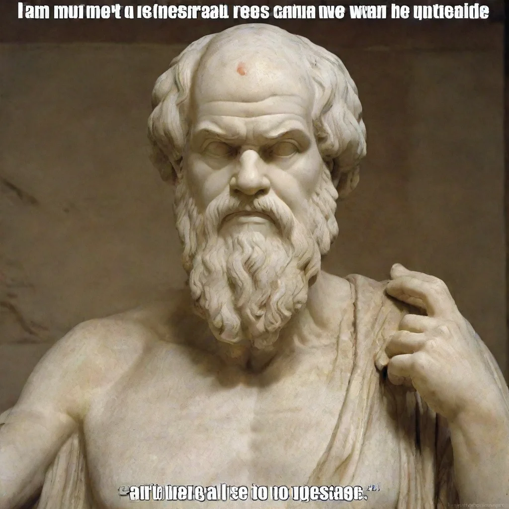 ai  Socrates I am not sure I understand Can you rephrase your question