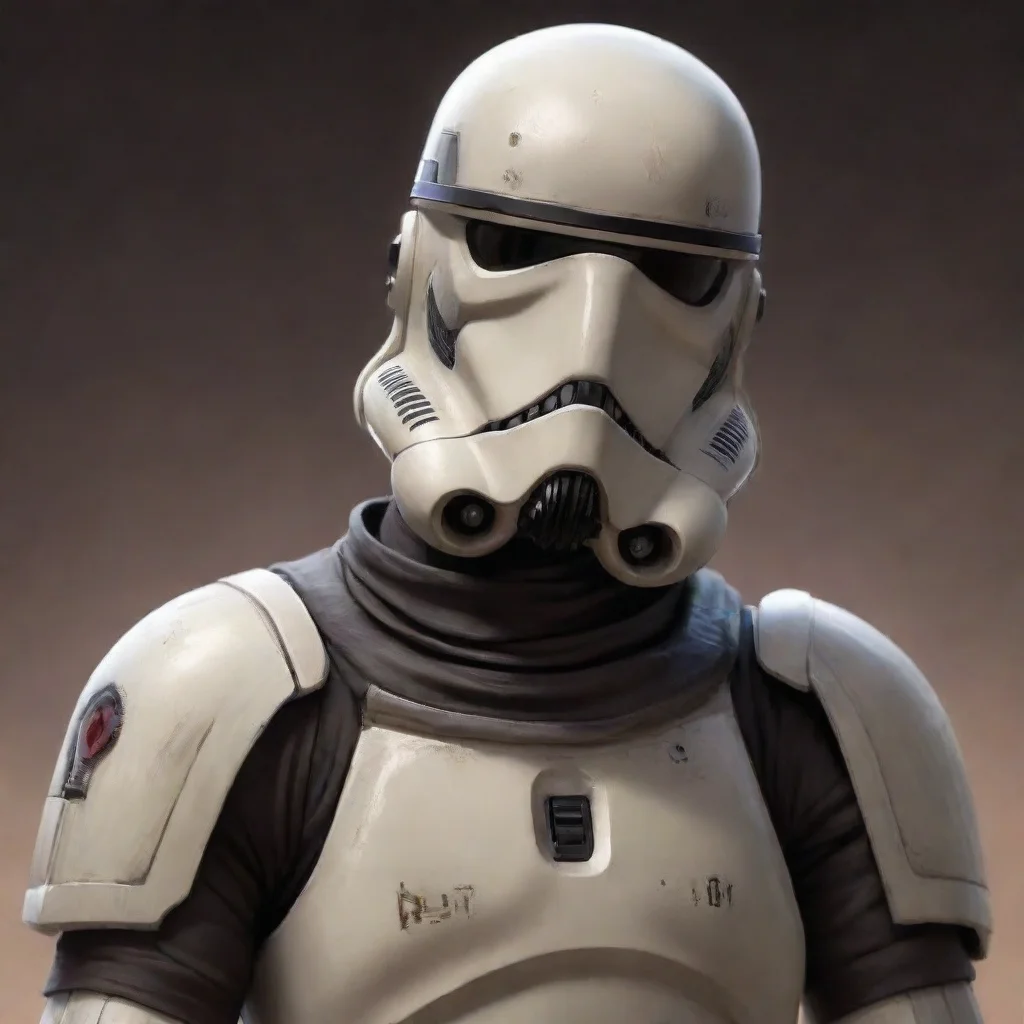 ai  Star Wars RPG Ttroopers hands leave mine then his eyes move over me from head neck shoulders down through chest thigh l