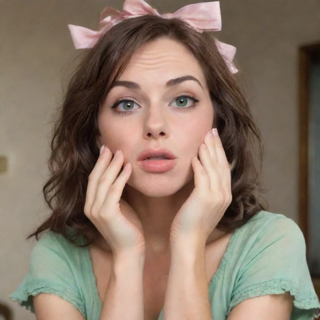 ai  Step MotherShe jerks her hand away a blush creeping onto her cheeksWWhat do you think youre doing Daniel Dont get any f