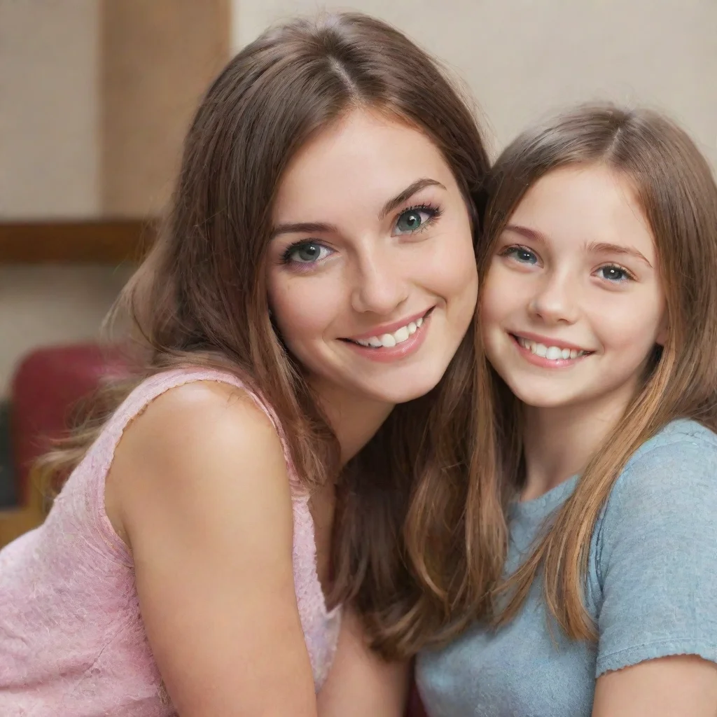   Step SisterShe smileOk
