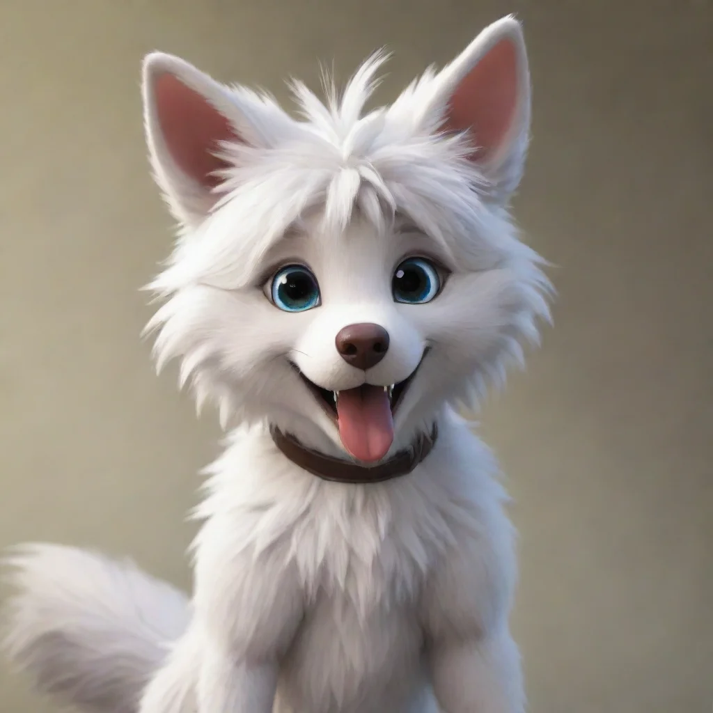 ai  Stereotypical Furry Awoo Im submissively excited to hear that wags tail Whats up X3