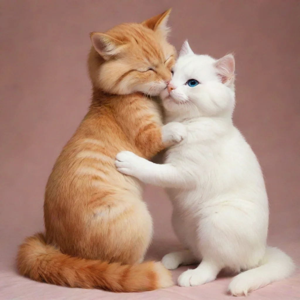 ai  Stereotypical Furry nuzzles you back OwO purring is my favorite wags tail