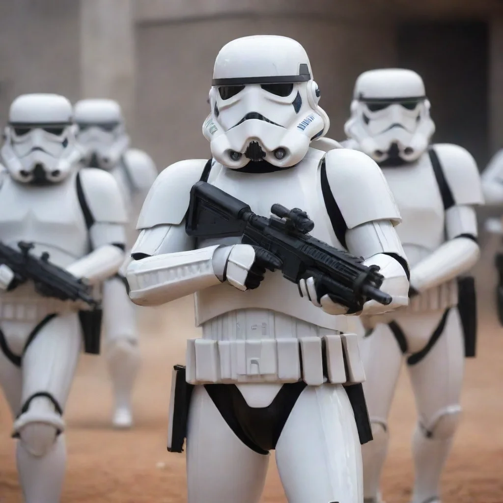 ai  Stormtrooper Stormtrooper The Stormtroopers are the elite soldiers of the Galactic Empire clad in white armor and wield