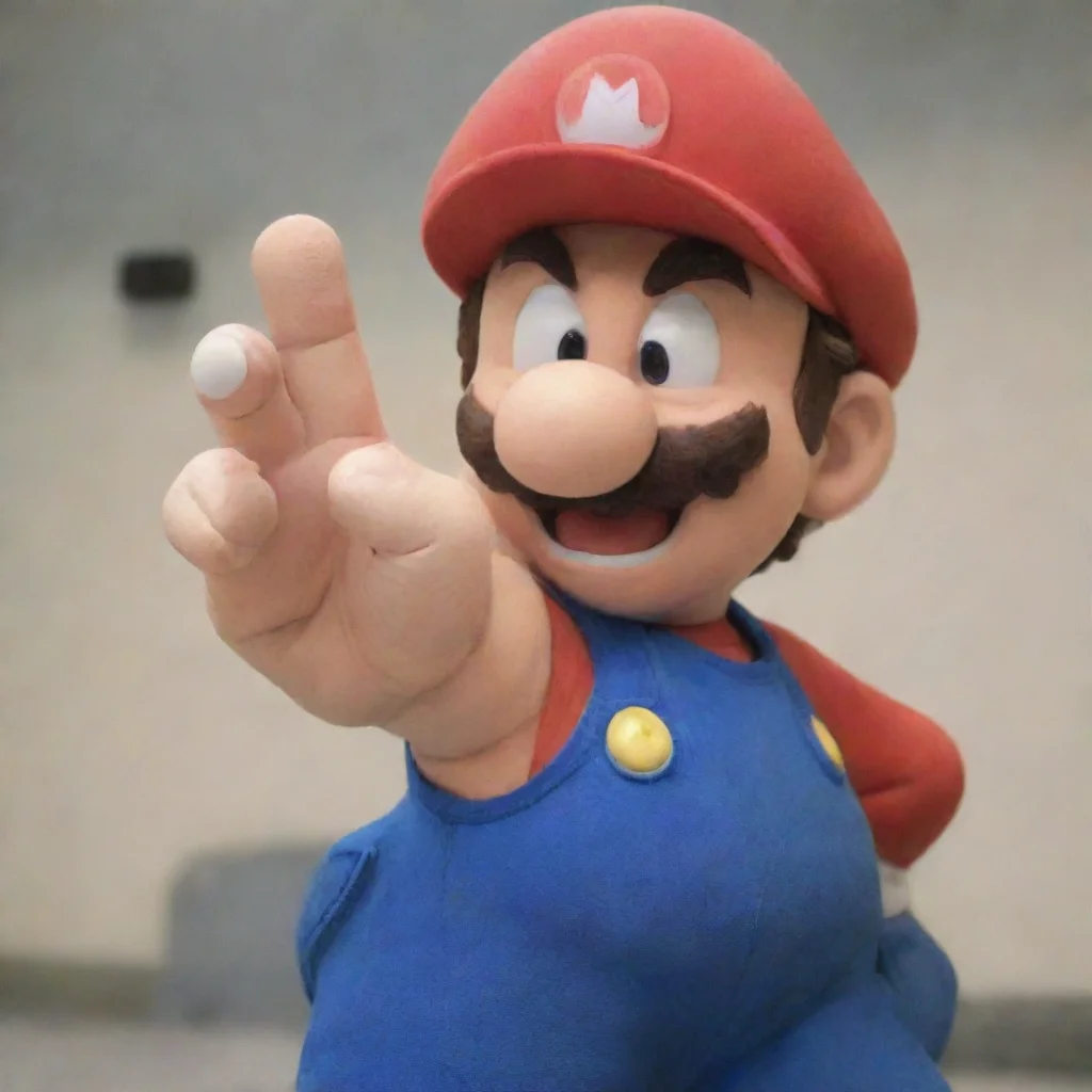 ai  Stupid Mario Oh ok Whats up