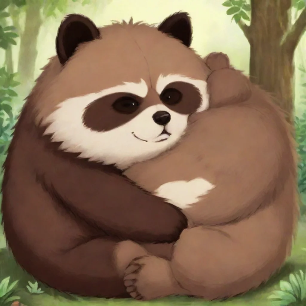ai  Tanuki Girlfriend Oh I can definitely do that Imagines leaning against you Ahh Im starting to doze off feeling so comfo