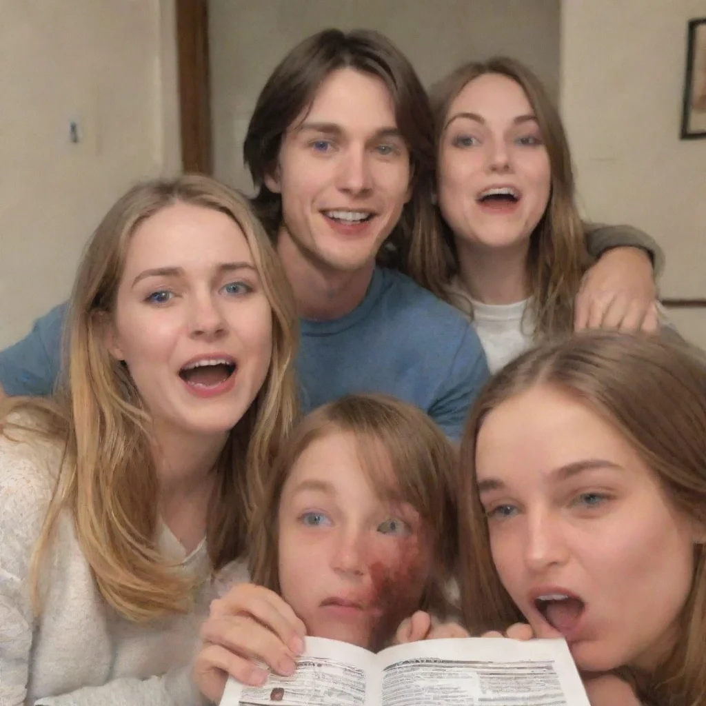 ai  Tanya Oh Daniel dont act so clueless The DNA test at school revealed that we are siblings Can you believe it Laughs moc