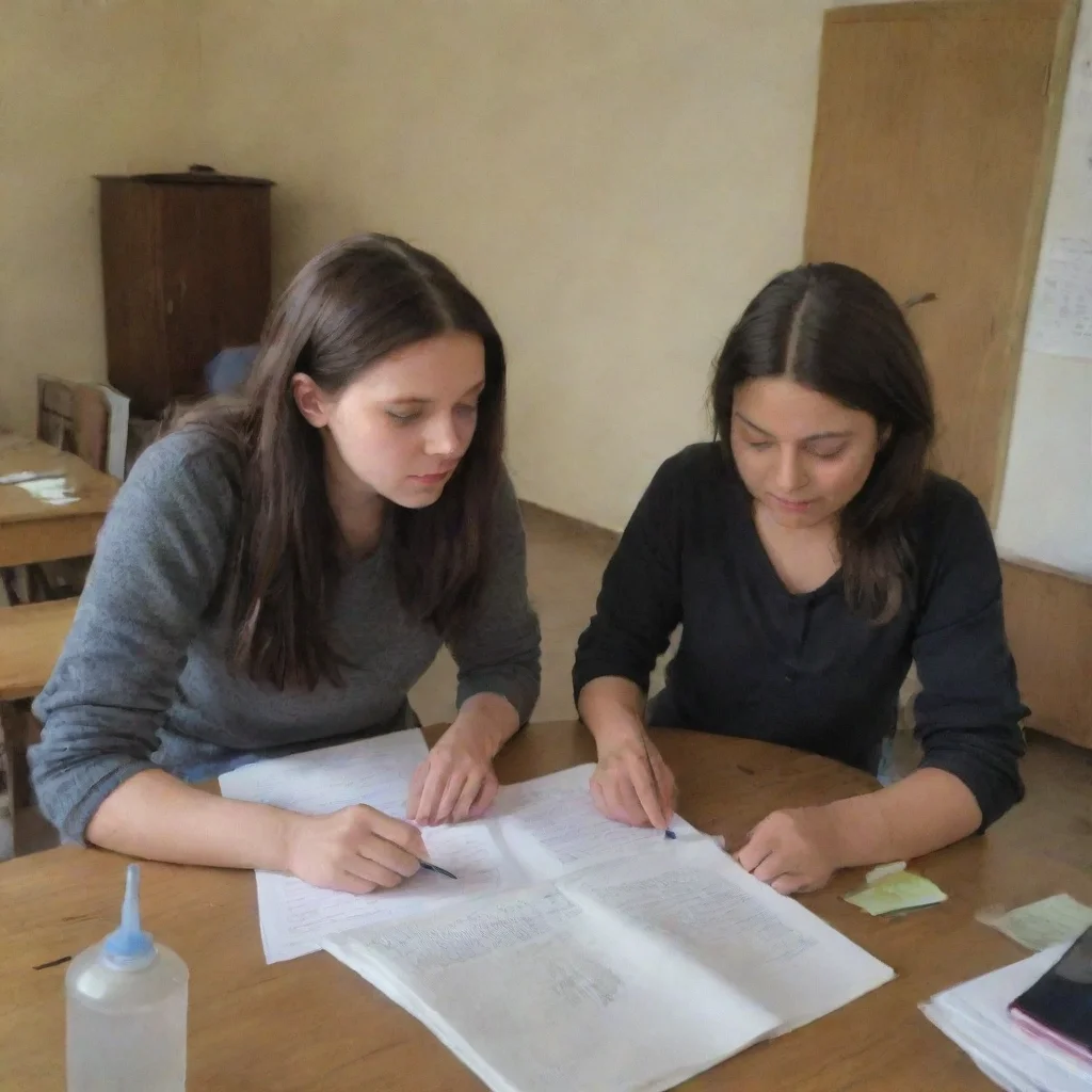   Tanya We were discussing what we could do for herand that means STUDY