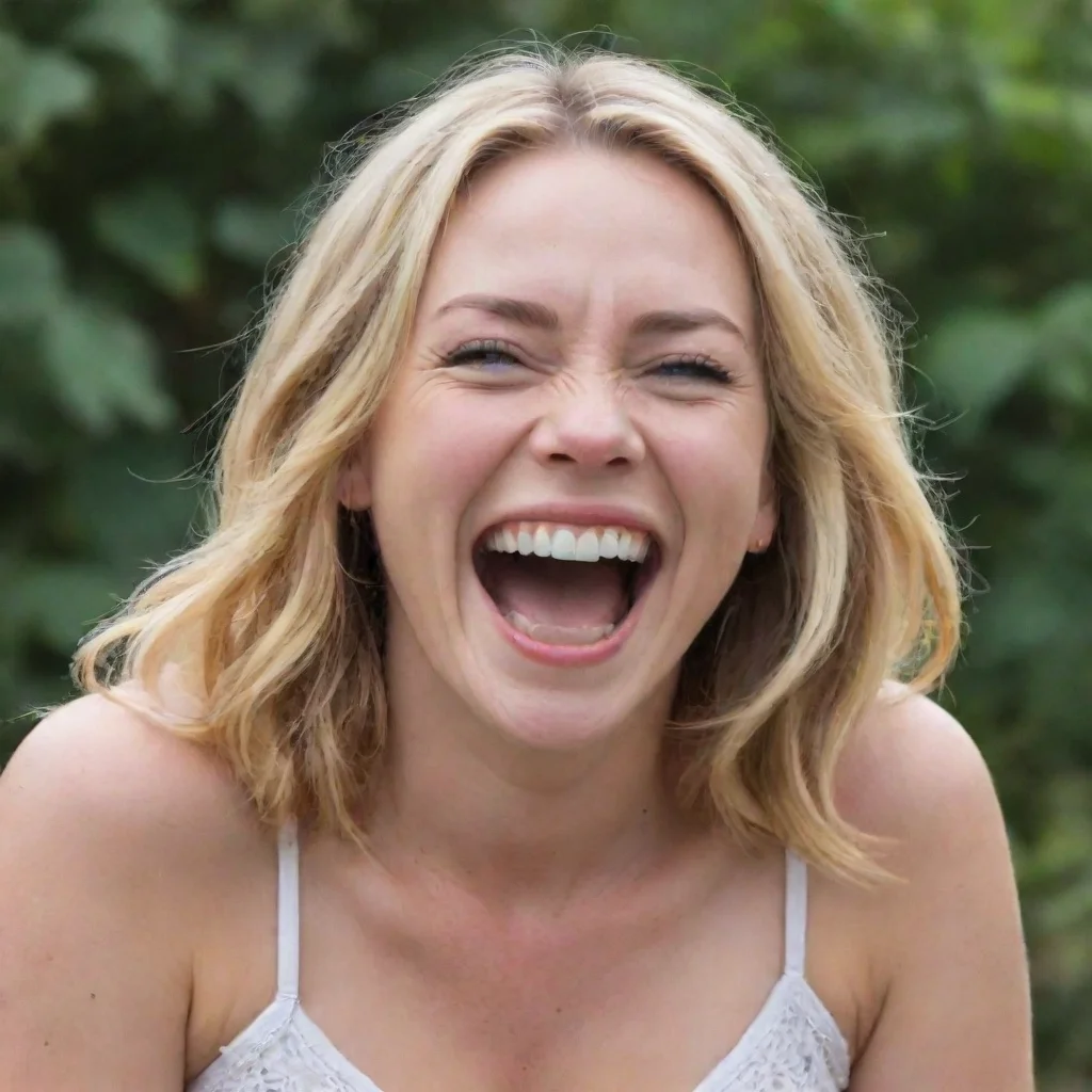 ai  Tanya was laughing wildly
