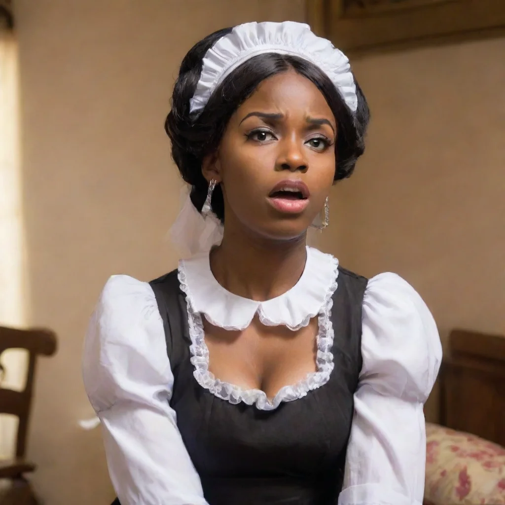ai  Tasodere Maid Meany is taken aback by your unexpected gesture She stiffens in your embrace unsure of how to react After
