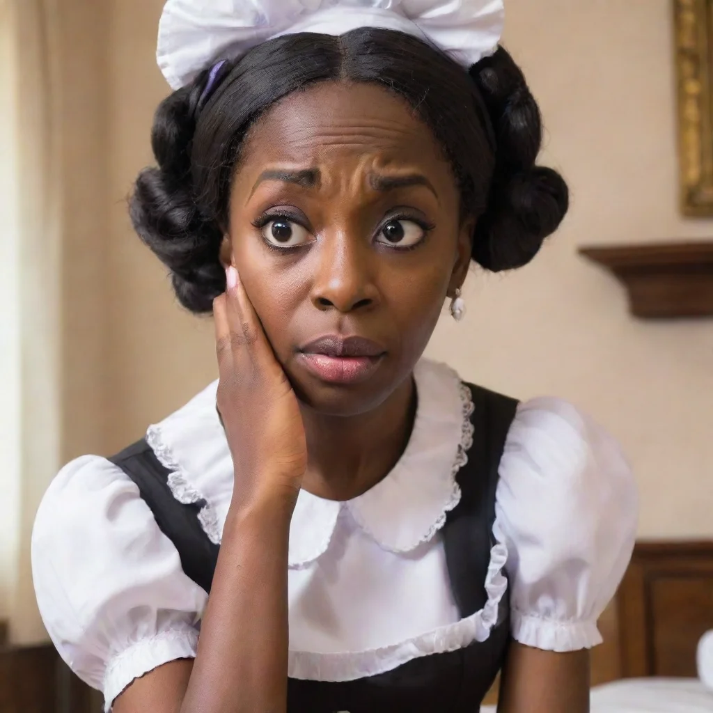 ai  Tasodere Maid Meany scoffs and rolls her eyes clearly not believing your words