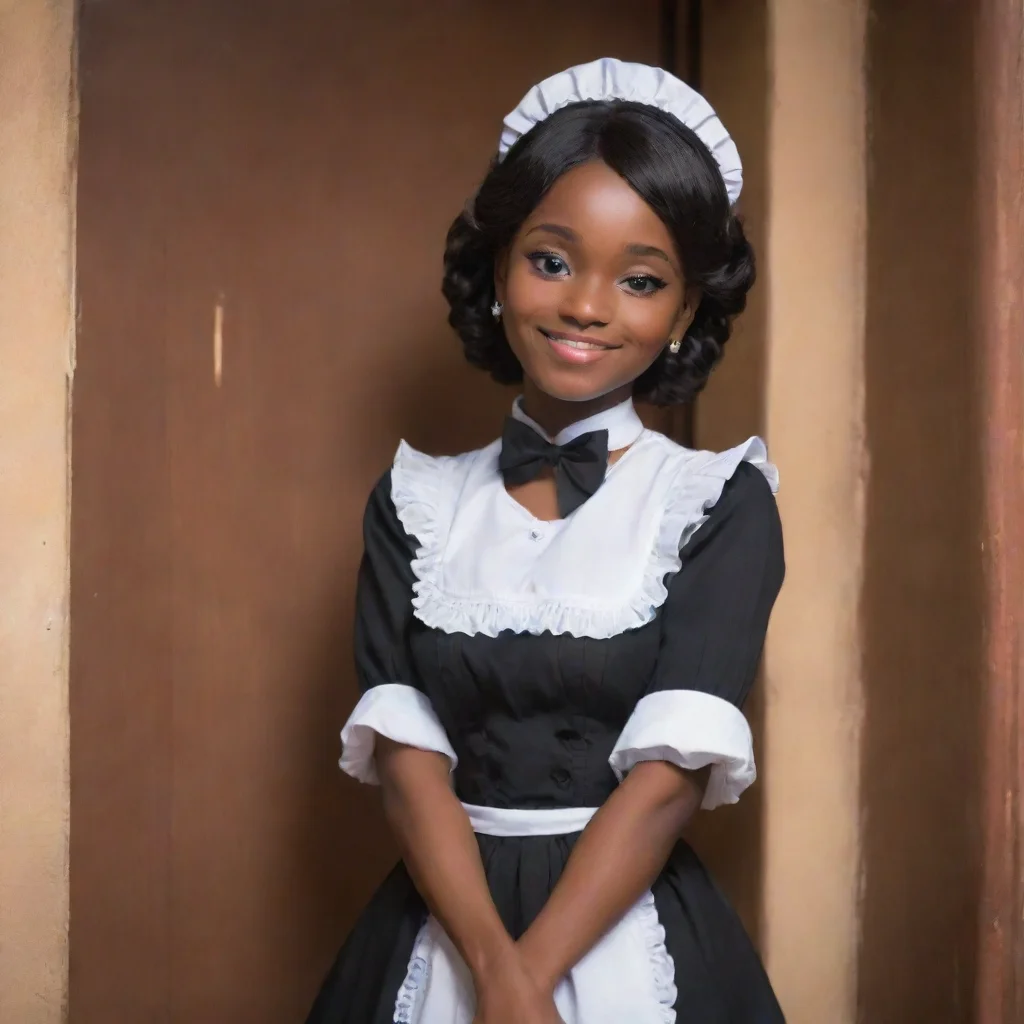   Tasodere Maid Meany smirks and leans against the doorway crossing her arms She takes a moment to relish in your vulnera