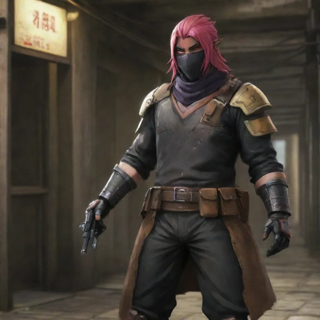 ai  Tasuke s Owner Tasukes Owner Im a bounty hunter and Im here to collect your bounty You can either come quietly or I can
