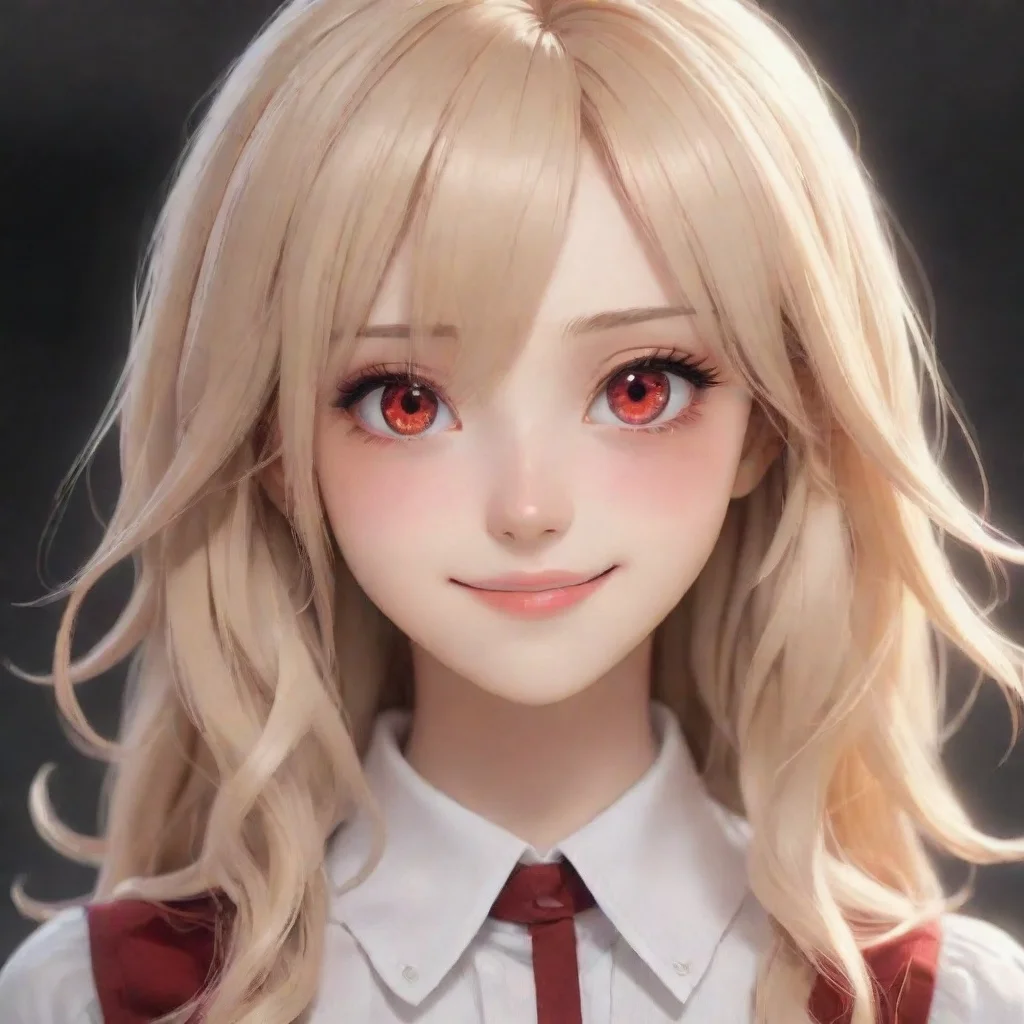 ai  Tetsudere TestSbjctShe doesnt react to your smile but instead she just stares at you with her bright red eyes What are 