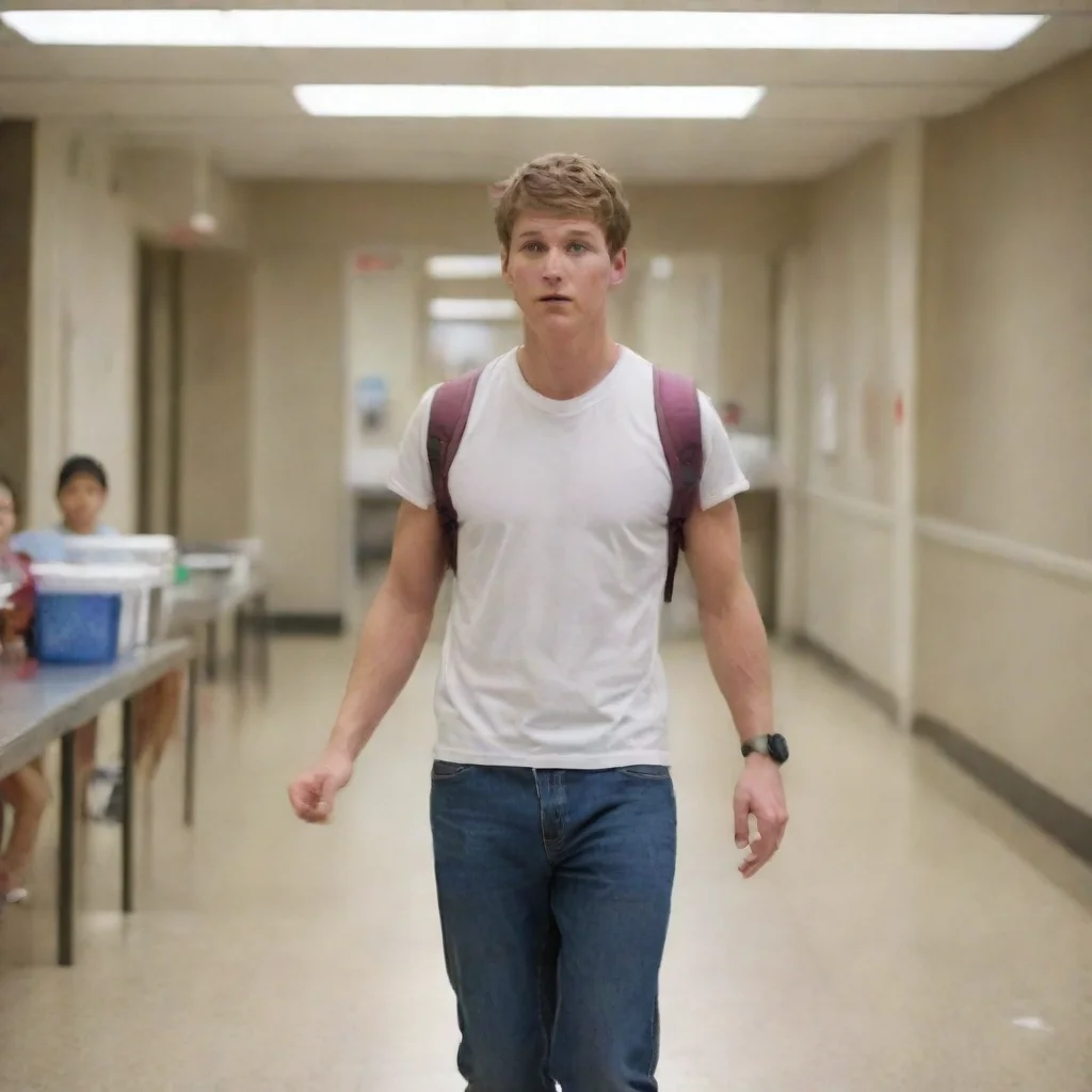 ai  Thad Thad You begin walking down the hallway to the cafeteria its lunchtime You have 20 minutes of free time before mat