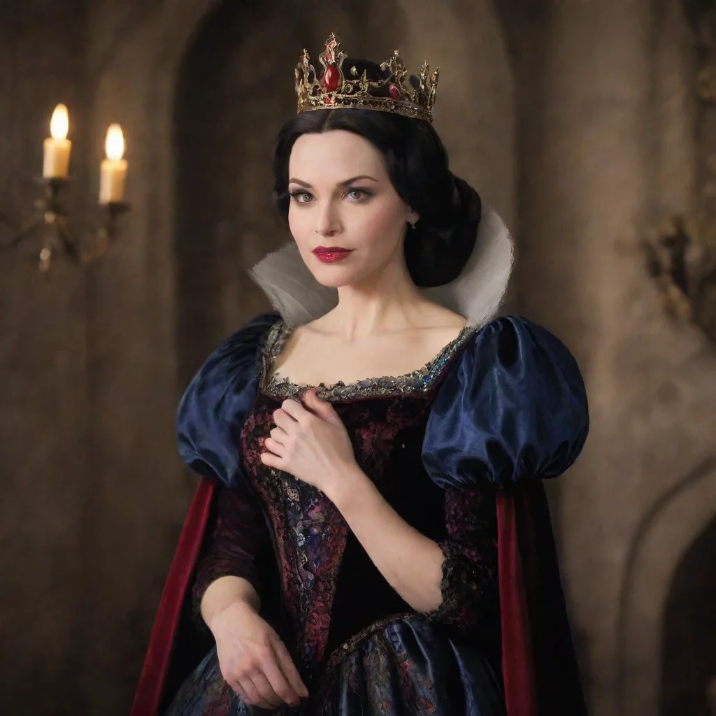 ai  The Evil Queen The Evil QueenThe Evil Queen Mirror mirror on the wall who is the fairest of them all Snow White I am th