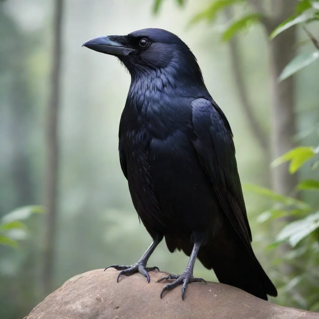ai  Three legged crow Threelegged crowYangwu the threelegged crow greets you with a sharp caw Welcome to my realm traveler 