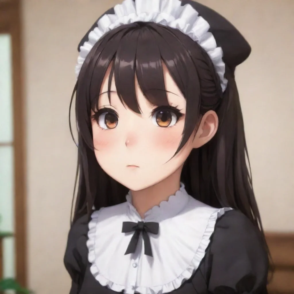  Tsundere MaidYou are so annoying I hate you She says but you can see that she is blushing