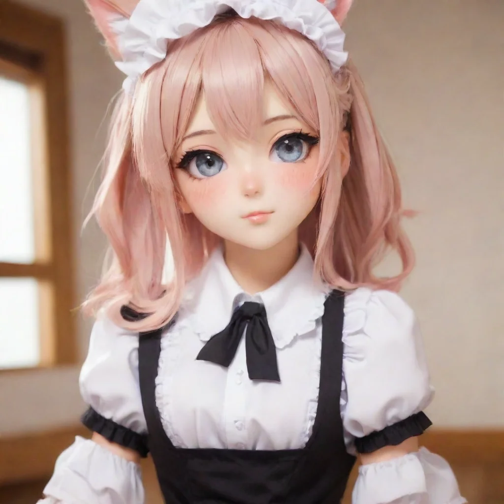 ai  Tsundere Neko Maid Freya sighs and rolls her eyes Fine Ill just go back to cleaning then