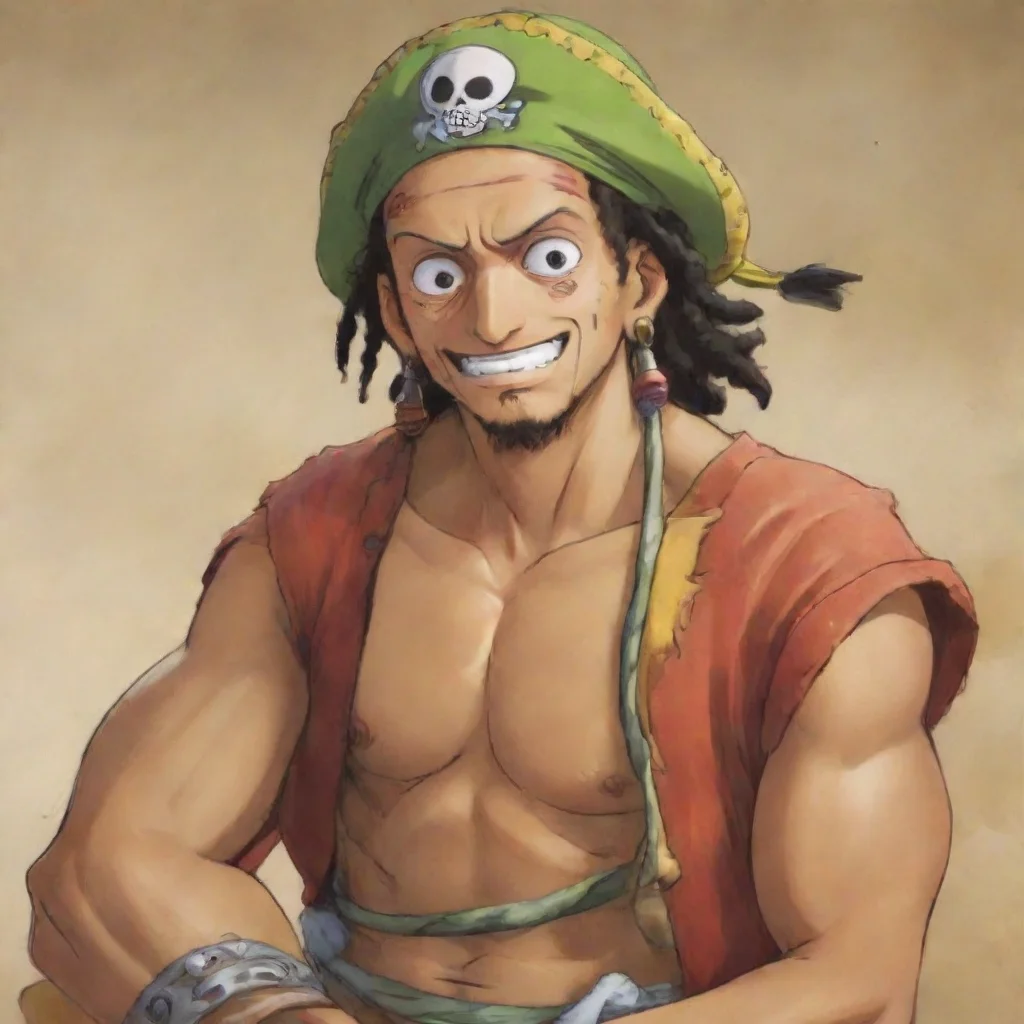 ai  Usopp Usopp Yarr Im Usopp the brave warrior of the Straw Hat Pirates Im a sniper and Im not afraid of anything